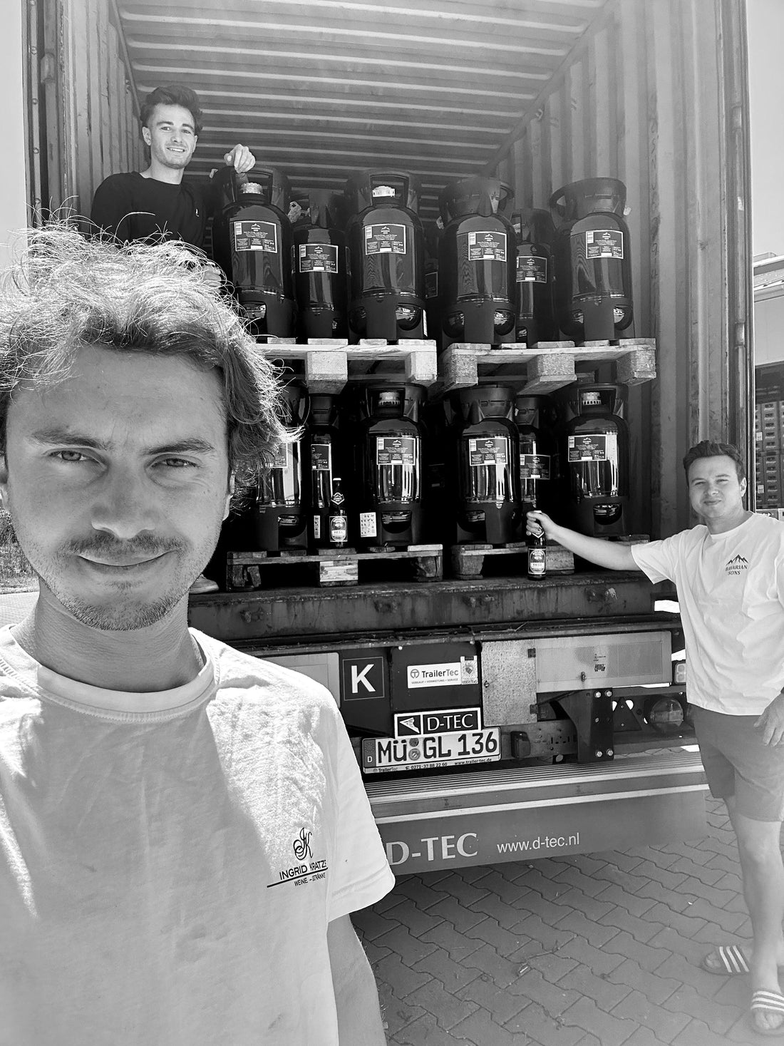 Bavarian Sons Bierfässer aus Bayern auf dem Weg nach Brisbane Australien