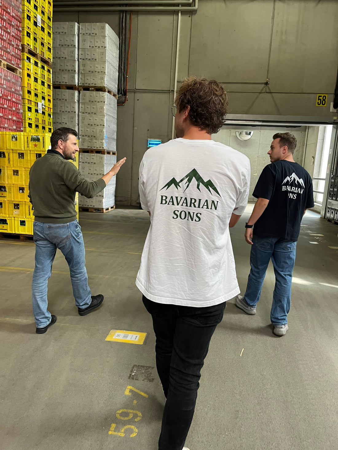 Bavarian Sons bei einem Bierimporteur in Österreich