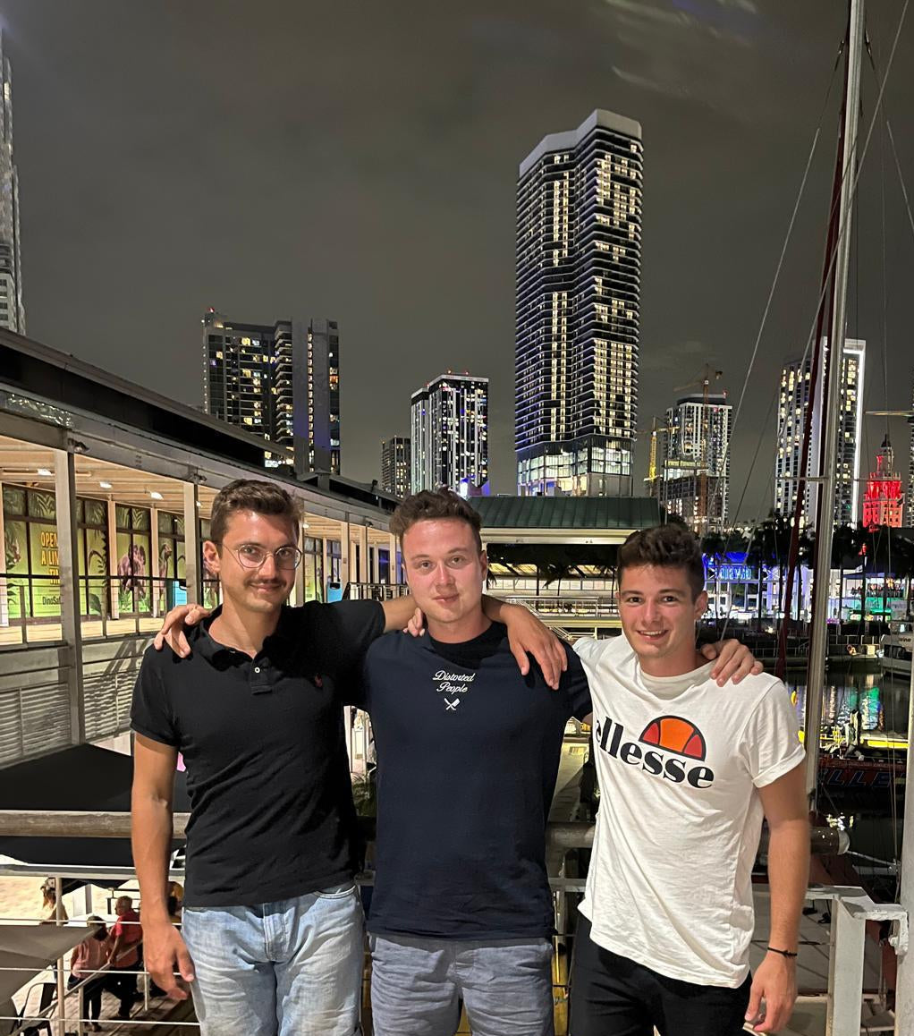 Die Gründer von Bavarian Sons auf der Reise in USA