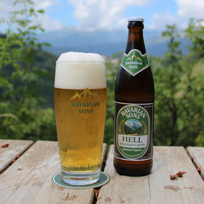 Bavarian Sons Bayerisches Helles 4,9% Vol. im Bierglas