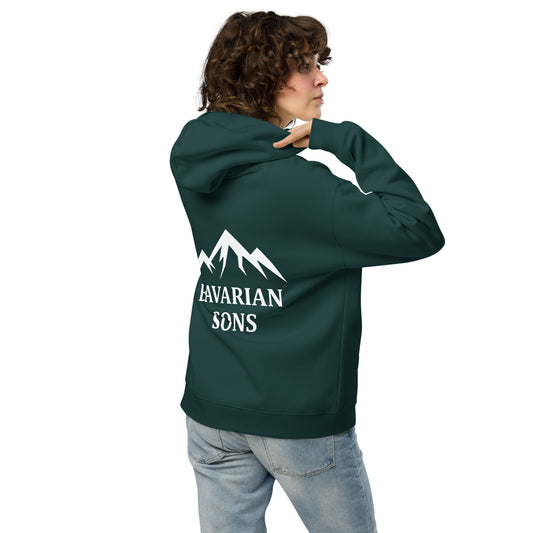 Bavarian Sons Damen Oversized Hoodie in Amalfi mit Logo